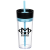 View Image 1 of 5 of Aurora Tumbler with Straw - 16 oz.