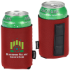 View Image 1 of 3 of Collapsible Neoprene Koozie® Can Cooler - Magnetic