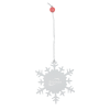 View Image 1 of 1 of Ornament - Snowflake  - 24 hr