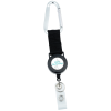 View Image 1 of 4 of Carabiner Retractable Badge Holder with Wire Cord