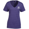 View Image 1 of 3 of Primease Tri-Blend V-Neck Tee - Ladies'
