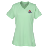 View Image 1 of 3 of Boston V-Neck Training Tech Tee- Ladies' - Embroidered