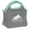 View Image 1 of 2 of Heathered Jersey Knit Neoprene Lunch Bag