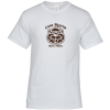 View Image 1 of 2 of Hanes 50/50 ComfortBlend T-Shirt - Screen - White - 24 hr