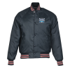 View Image 1 of 3 of Nylon Baseball Quilt Lined Jacket