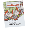 View Image 1 of 3 of Stress Relieving Adult Coloring Book - Zen Doodle