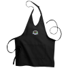 View Image 1 of 1 of V-Neck Bib Apron with Two Pockets - 24 hr