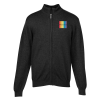 View Image 1 of 3 of Cotton Blend Ful-Zip Sweater - Men's - 24 hr