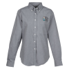 View Image 1 of 2 of Easy Care Oxford Shirt - Ladies' - 24 hr