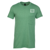 View Image 1 of 3 of Anvil Ringspun 4.5 oz. Pocket T-Shirt - Men's - Colors