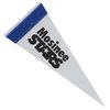 View Image 1 of 2 of Pennant 4" x 10" - White