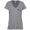 View Image 1 of 3 of Alternative Modal V-Neck T-Shirt - Ladies'