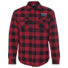 View Image 1 of 3 of Burnside Quilted Flannel Jacket
