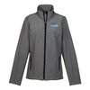 View Image 1 of 3 of Heathered Soft Shell Jacket - Ladies'
