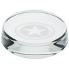 View Image 1 of 3 of Round Crystal Paperweight