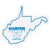 View Image 1 of 1 of West Virginia Sticker