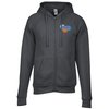 View Image 1 of 3 of Independent Trading Co. Raglan Full-Zip Hooded Sweatshirt - Embroidered