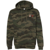 View Image 1 of 2 of Independent Trading Co. 10 oz. Camo Hoodie - Embroidered