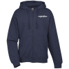View Image 1 of 3 of Independent Trading Co. Midweight Full-Zip Hoodie - Screen