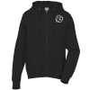 View Image 1 of 3 of Independent Trading Co. 6.5 oz. Full-Zip Hooded Sweatshirt - Screen