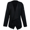 View Image 1 of 3 of Perfect Fit Draped Open Blazer - Ladies'