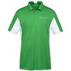View Image 1 of 3 of Harriton Side Blocked Micro-Pique Polo - Men's