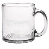 View Image 1 of 1 of Glass Mug - 13 oz. - Deep Etch