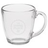 View Image 1 of 1 of Bistro Glass Mug - 16 oz - Deep Etch