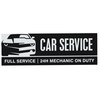 View Image 1 of 1 of Static Decal - Rectangle - 2" x 6"