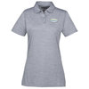View Image 1 of 3 of Space-Dyed Polo - Ladies'