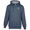 View Image 1 of 3 of Econscious Heathered Fleece Hoodie - Embroidered