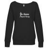 View Image 1 of 1 of Bella+Canvas Fleece Wide Neck Sweatshirt - Ladies' - Screen