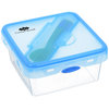View Image 1 of 3 of Albertan Lunch Container with Cutlery