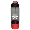 View Image 1 of 4 of Square Carabiner Tritan Water Bottle - 28 oz