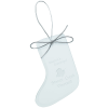 View Image 1 of 3 of Jade Crystal Ornament - Stocking