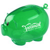 View Image 1 of 2 of Action Piggy Bank - Translucent - 24 hr