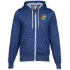 View Image 1 of 3 of Bella+Canvas 7 oz. Full-Zip Hooded Sweatshirt - Premium - Embroidered