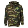 View Image 1 of 3 of Code V Camo Hoodie - Embroidered