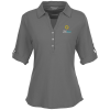 View Image 1 of 3 of Cutter & Buck Thrive Tri-Blend Stretch Polo - Ladies'