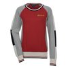 View Image 1 of 3 of Cutter & Buck Stride Colorblock Sweater - Ladies'