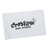 View Image 1 of 2 of Microfiber Rally Towel - White - 18" x 11"