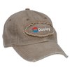 View Image 1 of 3 of Authentic Pigment Pigment-Dyed Raw-Edge Patch Baseball Cap