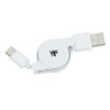 View Image 1 of 4 of Highland Retractable USB Type-C Charging Cable