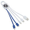 View Image 1 of 4 of Squad 4-in-1 Charging Cable - Multicolor