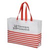 View Image 1 of 3 of Piedmont Striped Tote