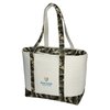 View Image 1 of 3 of Camo 24 oz. Cotton Cooler Tote - Embroidered