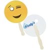 View Image 1 of 2 of Emoji Hand Fan - Wink