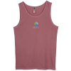 View Image 1 of 3 of Next Level Inspired Dye Cotton Tank - Embroidered