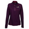 View Image 1 of 3 of Storm Creek Bamboo Performance 1/4-Zip Pullover - Ladies'