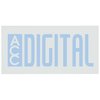 View Image 1 of 1 of Static Decal - Rectangle - 1-1/2 inches x 3 inches